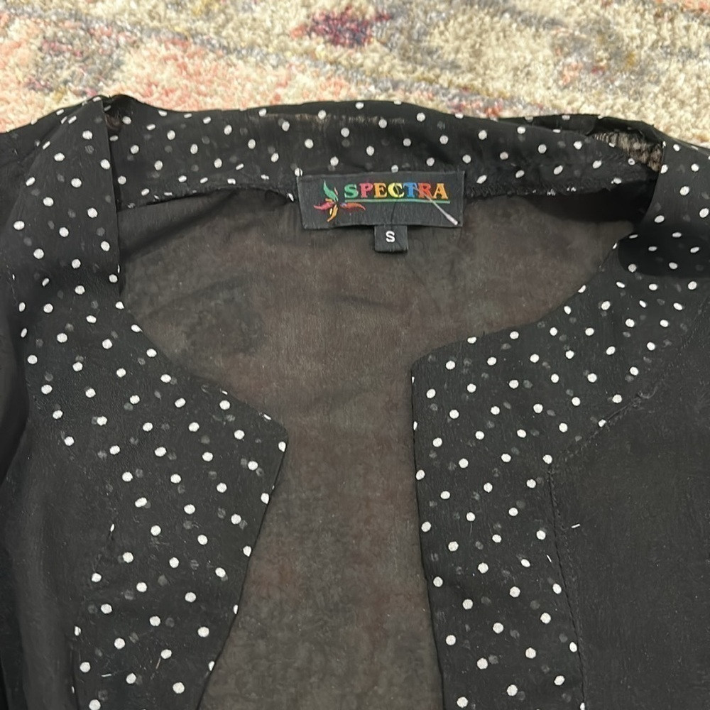NWOT Black Swim Coverup size Small - Picture 2 of 5